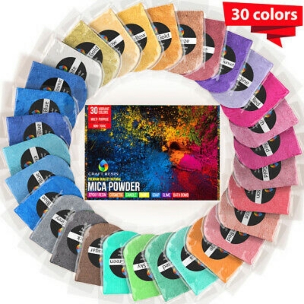 30 color resin pigment powder